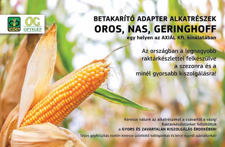 OROS / KUKORICAADAPTER-ALKATRÉSZEK NAPRAFORGÓ