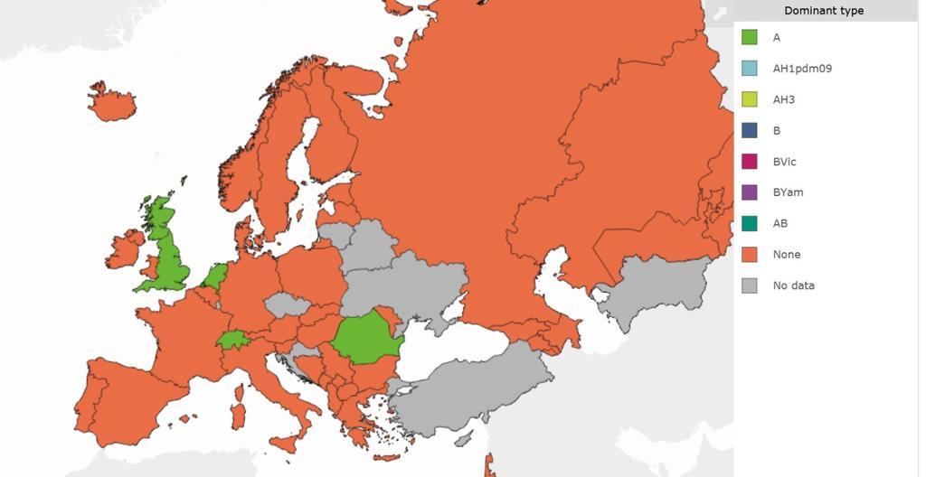 Összefoglalás: A 218/219. évi influenza szezon 5-51. hetében változatlanul alacsony az influenza aktivitás, az influenza morbiditás megyei szinten messze elmarad a járványküszöbtől.