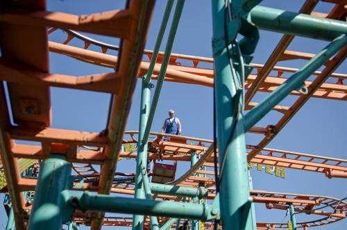 A Spinning Coaster egy