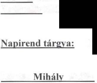 1 A Szlovák Önkormányzat 3 igen szavazattal a következő határozatot hozta: 83/217. (X. 17.) Szlovák Önkormányzat Békéscsaba Megyei Jogú Város Szlovák Önkormányzata 217. november 6-án 16.