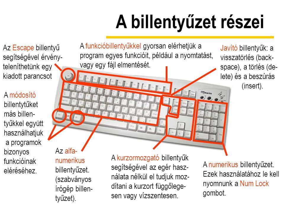 Ctrl - (Control billentyű):