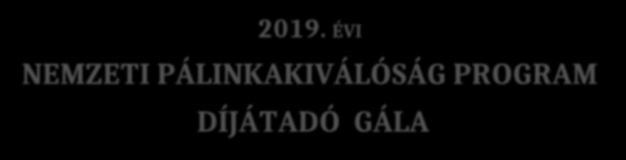 GÁLA 2019.