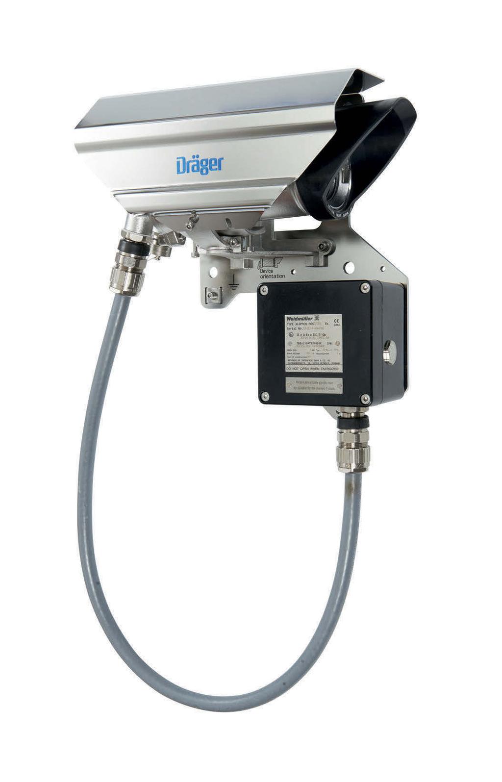 Dräger Pulsar 7000 sorozat Gyúlékony gázok és gőzök érzékelése A Dräger Pulsar 7000 sorozat tagjai telepített gázérzékelő rendszerek, amelyek nyitott mérési útvonallal monitorozzák a