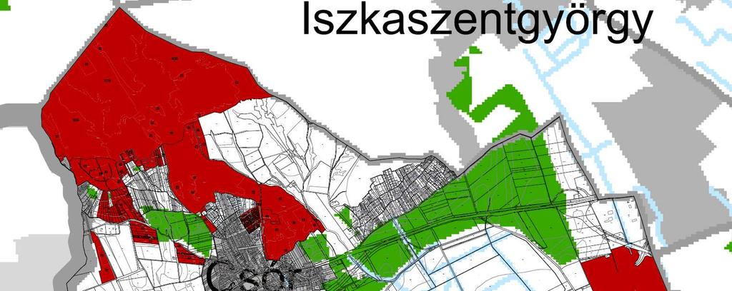 FmTrT szerinti térségi övezetek megfelelősége és lehatárolása Kivágat Követelmények Lehatárolás