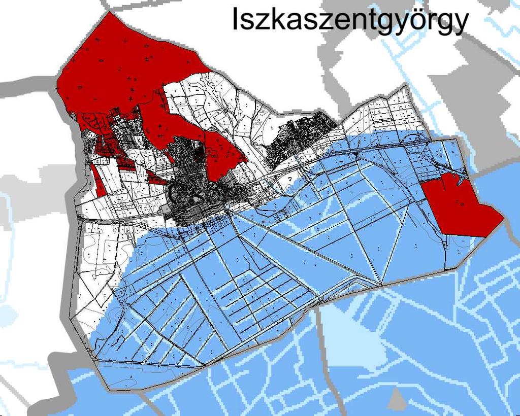 Rendszeresen belvízjárta terület övezete Az OTrT 23.