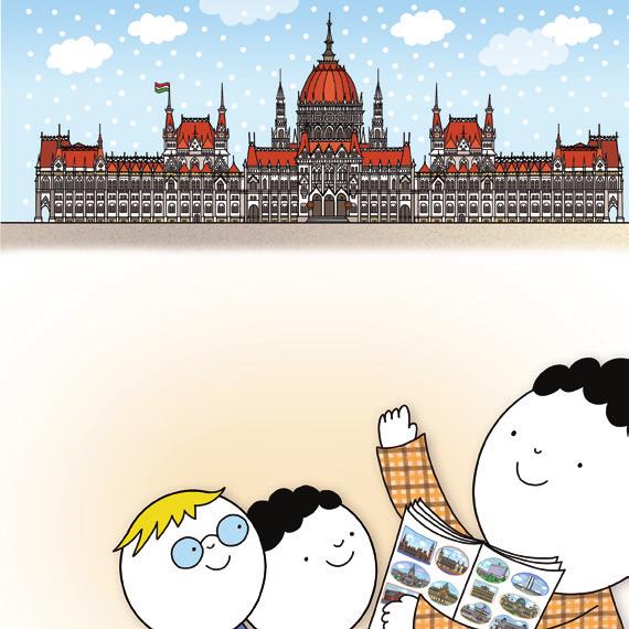 Szombaton korán keltek. Ma megnézzük az Országházat mondta Brúnó apukája. Ez Budapest legismertebb épülete.