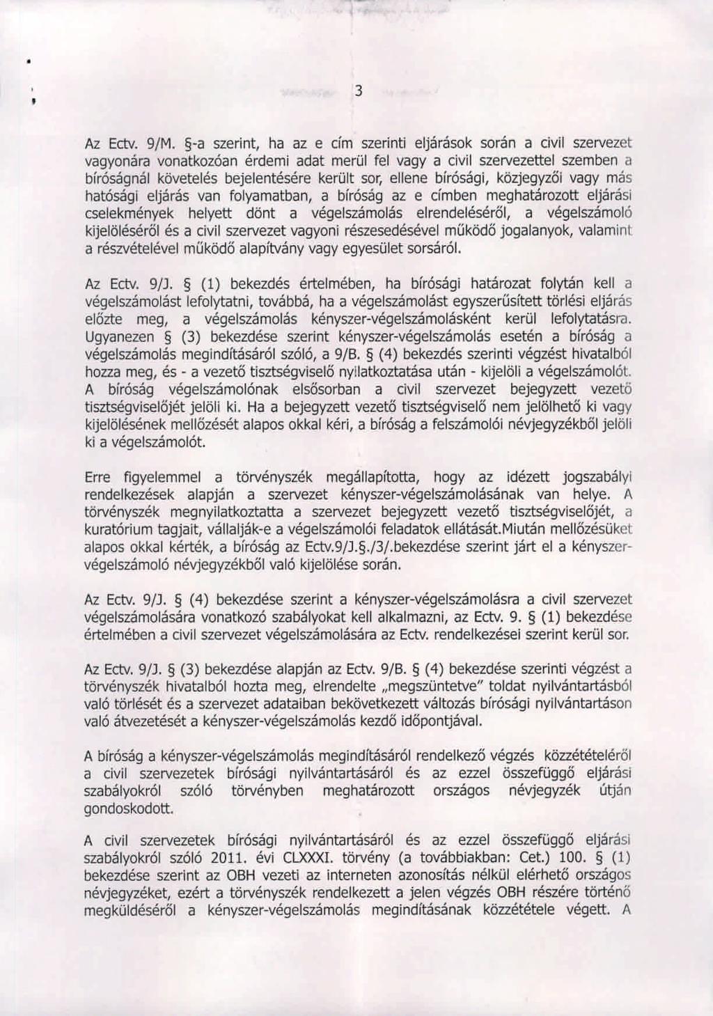 3 Az Ectv. 9/M.