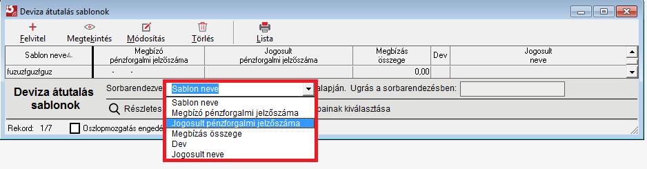Amennyiben az Oszlopmozgatás engedélyezése jelölőnégyzet be van jelölve, az egér segítségével manuálisan