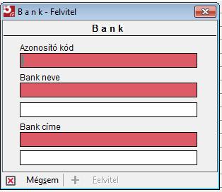 Új deviza partner rögzítéséhez kattintson a menüsorban található Felvitel ikonra.