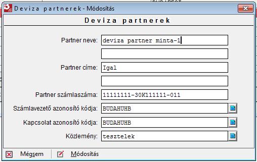 Amennyiben mentés nélkül szeretne kilépni, zárja be az ablakot vagy kattintson a Mégsem gombra.