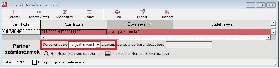 Hogyan szűrhetek, kereshetek partnereim között?