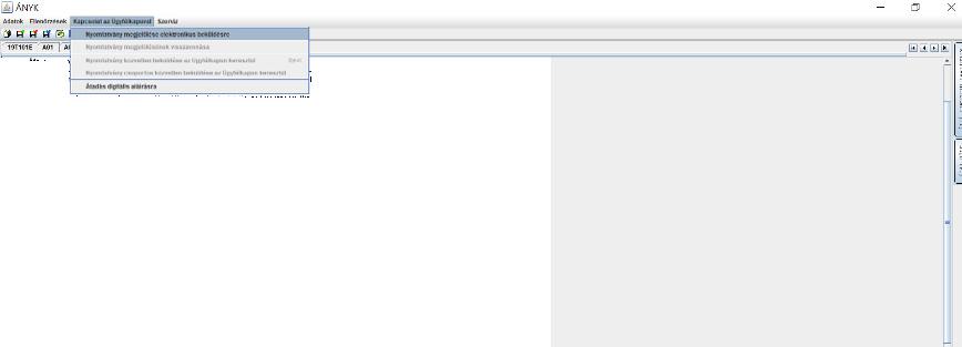 If these steps are fulfilled, please click on page F02 located under the ribbon menu on the upper side of the screen. On page F02 please insert 1 to section 9 s first box.