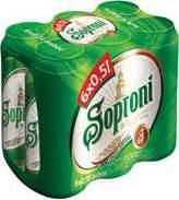 996 /1 l) -15% 159 309 BORSODI FRISS SÖR dobozos 0,5 l (418 /1 l) -19% 249 10 MEGTAKARÍTÁS SOPRONI SÖR PACK dobozos 6 0,5 l (433 /1