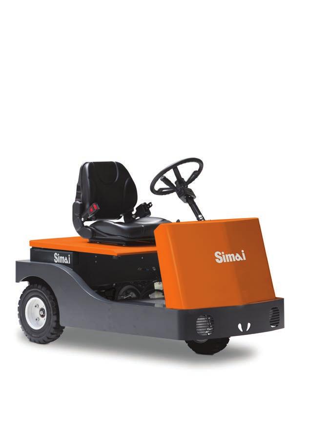 16 TOYOTA MATERIAL HANDLING KOMPAKT BEÁLLÓS ÉS VEZETŐÜLÉSES VONTATÓTARGONCÁK 17 SIMAI 3 KEREKŰ SOROZAT Az elektromos