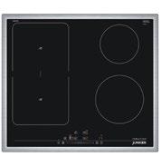 27 NEW Sütés és főzés 60 Jog dial Residual heat Indicator Combi Induction 60 Touch Control Residual heat Indicator Combi Induction JI 36LT56 Önálló indukciós főzőlap kombinált indukcióval,