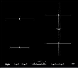 indukciós főzőzóna, digitális teljesítmény kijelző, programozható időzítés, maradékhő kijelzés, teljesítménynövelés (Booster) 1 zónához, gyermekzár, max.