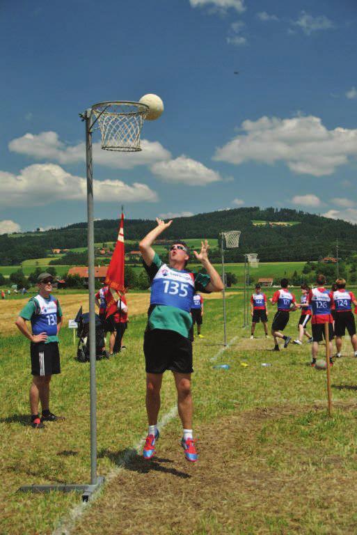 Als erstes standen die Fachtests Allround auf dem Plan, genauer gesagt der Rugbytest.