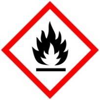 GHS02 GHS07 Figyelmeztetés: FIGYELEM Figyelmeztető / H mondatok: H226 Tűzveszélyes folyadék és gőz. H315 Bőrirritáló hatású.