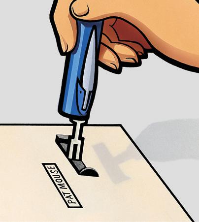 fordítsa vissza a tollat íráshelyzetbe