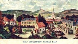NÉHÁNY FÜRDŐRŐL 18. kép Balf (Zemplém Múzeum, Szerencs) 73 fokos víz tört a felszínre (19.