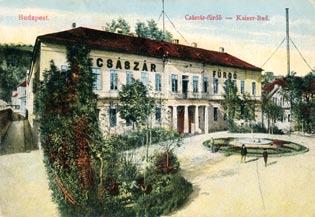 Lukács fürdő -1916-ban futott képeslap (szerző tulajdona)
