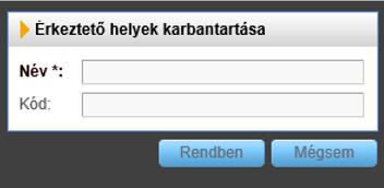 A Rendben gomb lenyomásával rögzíthetjük az iktatóhelyet.