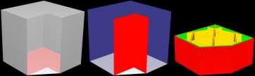 Ez a két kocka átfedi egymást, és alapértelmezés szerint érvénytelen geometriát hoznak létre.