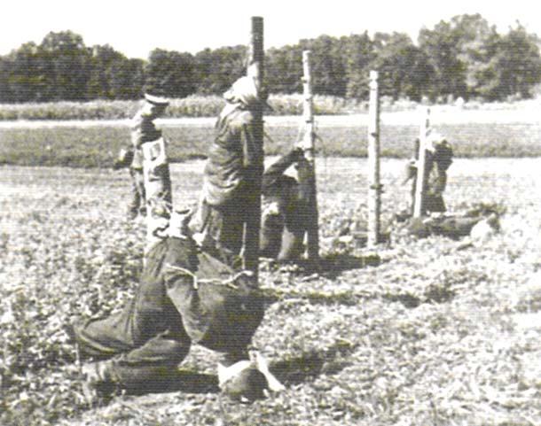 M091-511-1-2M 7 D V prvih vojaških operacijah so s partizani enakovredno sodelovali tudi domobranci in pripadniki vaških straž.