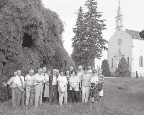 Nagylózs, a Helytörténész Kör évzáró kirándulása, 1999.