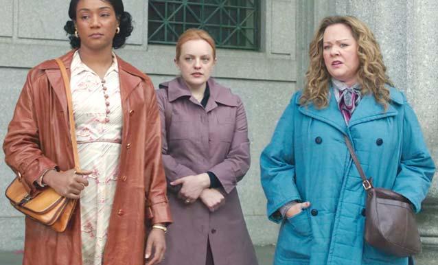 : Tiffany Haddish, Melissa McCarthy, Elisabeth Moss A hetvenes évek derekán New York Hell skitchen névre keresztelt negyedében él három feleség, akik mind az ír maffi a tagjaival házasodtak össze.