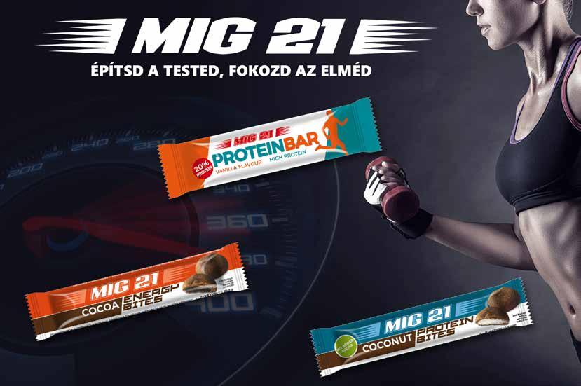 Energia-, és fehérjeszelet 239 Ft 7064 Ft 7170 Ft MIG 21 PROTEIN BAR Proteinszelet 50 g Kiszerelés: 30 db - kínáló Vanília 305 Ft 7212 Ft 7320 Ft MIG 21 ENERGY