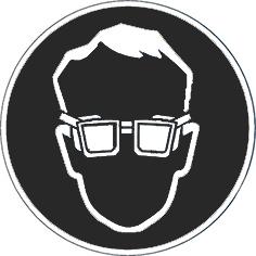 Viseljen védőszemüveget Viseljen hallásvédőt Viseljen védősisakot A hulladékokat adja le újrafeldolgozásra 1.3.