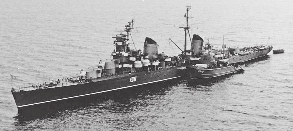 Egy-egy hajó 1180 millió rubelbe került volna, hatalmas összeg a korabeli viszonyokhoz képest. Az első egységnél 1948. május 29-én döntöttek a lebontásról, ezt 1950-ig elvégezték.