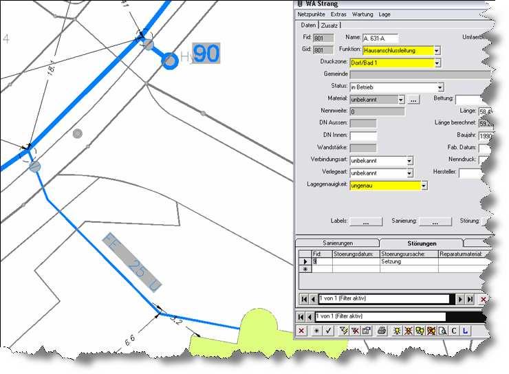 Topobase Autodesk Water Modul Autodesk Topobase Water segítségével: Teljeskörően áttekinthetık a vagyontárgyak és a komplett hálózati infrastruktúra. Kevesebb adat-redundancia és duplikált rendszerek.