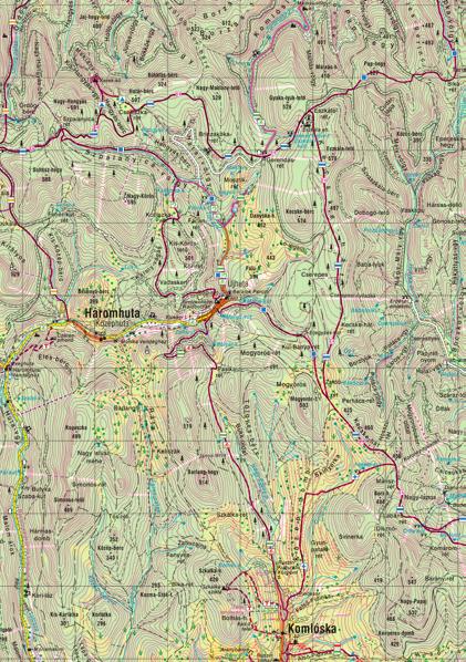 7. nap ÚJHUTA Útvonal: Újhuta Napi útvonalhossz: 0,5 km Napi szintemelkedés/lejtés: 10 m/0 m Utolsó nap, miután összepakoltátok csomagjaitokat, a közúton forduljatok balra és menjetek el az újhutai