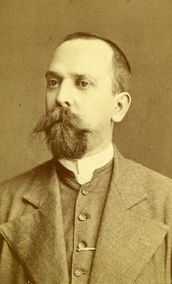 Pifkó D. 2. ábra. Janka Viktor, a Magyar Nemzeti Múzeum Növénytani Osztályának első vezetője. Fig.