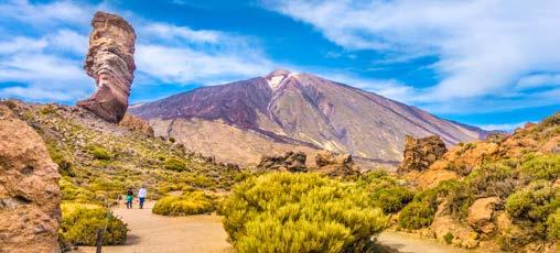 KANÁRI-SZIGETEK Tenerife és Gran Canaria Pihenés mindkét sziget tengerpartján Egy úton két egyedülálló sziget megtekintése A különleges spanyol gasztronómia felfedezése Számos izgalmas, érdekes