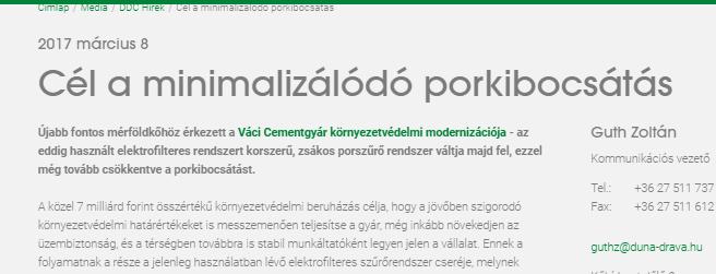 modernizációja