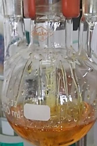 Synthesis of [methylenebis(4,1-phenylene)]dicarbamic chloride According to our assumption, if we add HCl gas to the pure MDI (4,4 -MDI) [methylenebis(4,1-phenylene)]dicarbamic chloride will be formed.