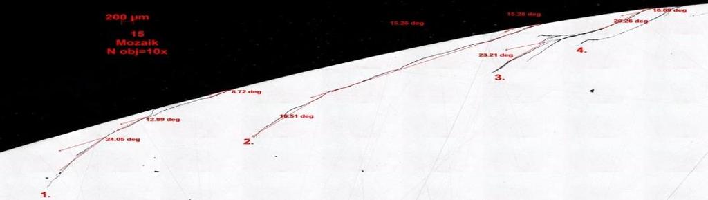 Laboratóriumi vizsgálatok a repedésgeometria