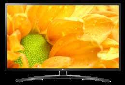 UHD SMART TV* 3840x2160, DVB-T/T2/C/S/S2, 5 év garancia 16 499 + 20 x 7 424 /hó 65 /165 CM 3x