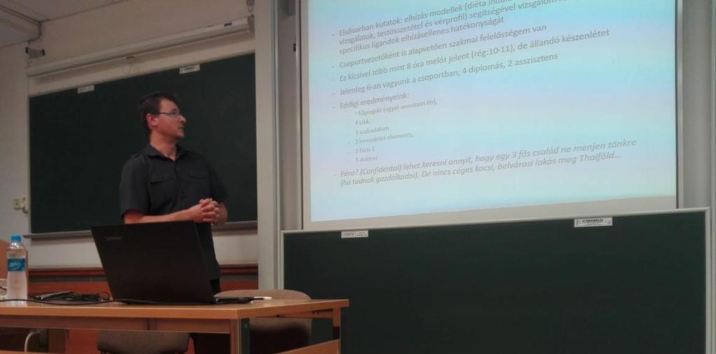 Dr. Varga Balázs kutató, biológus Élet & Kutatás A Richter Gedeon Nyrt.