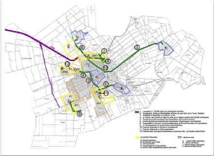 Infrastruktúra beruházások Meglévő termelőüzemek további fejlődését szolgáló infrastrukturális beruházások egyeztetés alatt: Út, kerékpárút, járda és közvilágítás építése: Építők útja, Ipari út és