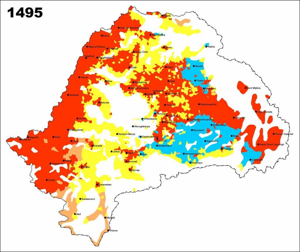 Székelyhíd 72,6% 1910-ben Erdély