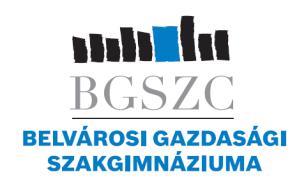 OM azonosító: 203061 Budapesti Gazdasági SZC Belvárosi Gazdasági Szakgimnáziuma TAGINTÉZMÉNY SZERVEZETI ÉS MŰKÖDÉSI SZABÁLYZATA