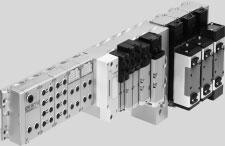 terminal VTSA/VTSA-F: 5 valve sizes with pneumatic function integration on a valve terminal VTSA/VTSA-F. Max.