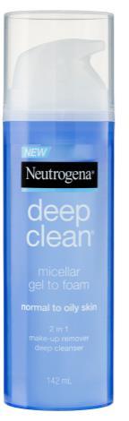 NEUTROGENA Deep Clean Invigorating Foam Scrub 125mL