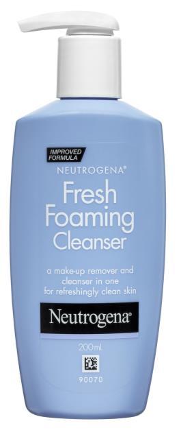 NEUTROGENA FACIAL CLEANSER Size EAN MOQ