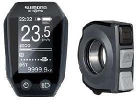 SHIMANO STEPS SCE 6010 and SCE 6000 KIJELZŐ FUNKCIÓ Nagy teljesítményű váltó. A rendszer érzékelőt használ a megfelelő szintű rásegítés beállítására a számítógép segítségével.