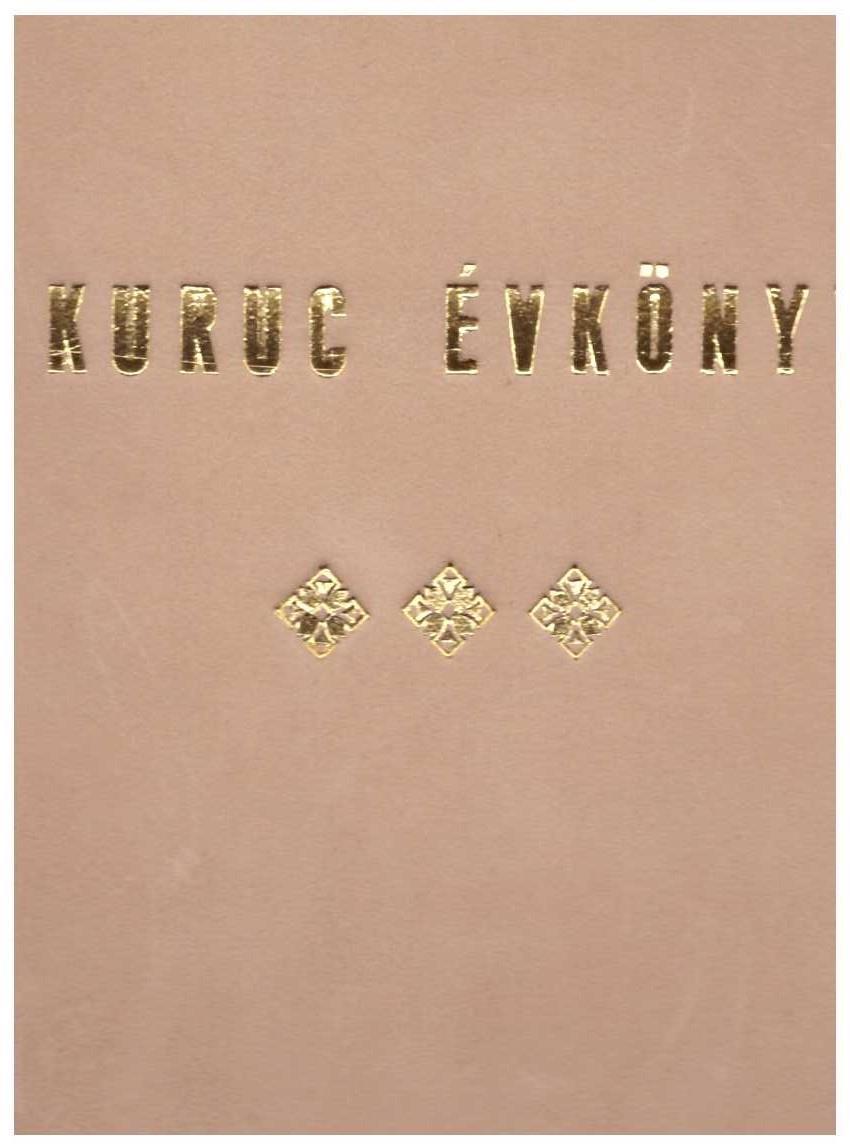 8. kép Kuruc megemlékezéseket összefoglaló évkönyv 2. A Htv. 1.